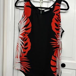 Liz Claiborne tropical blouse